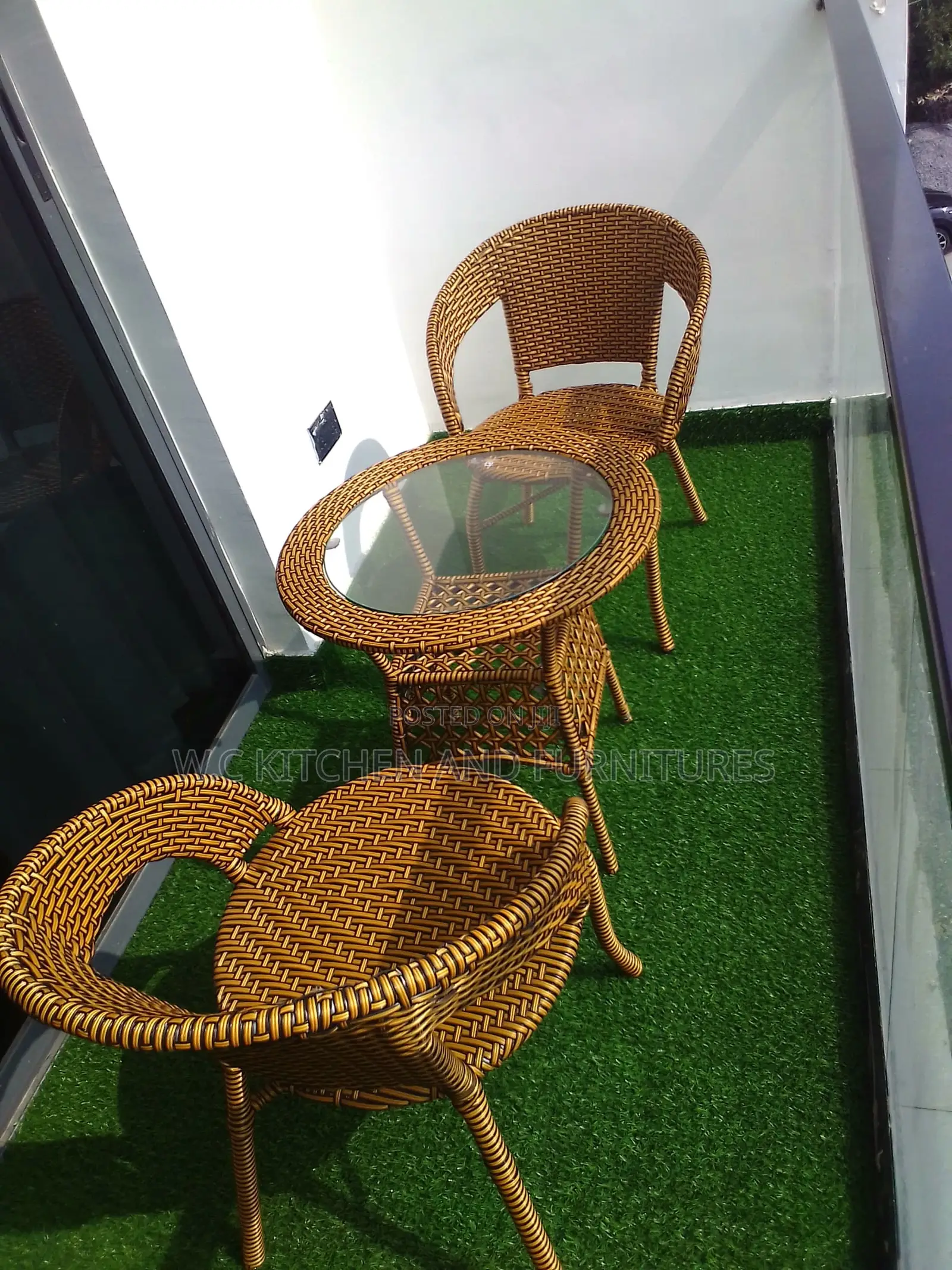 4 Seater Rattan Available