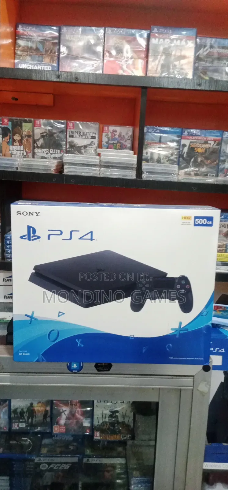 New Ps4 Slim With One Pad Inside