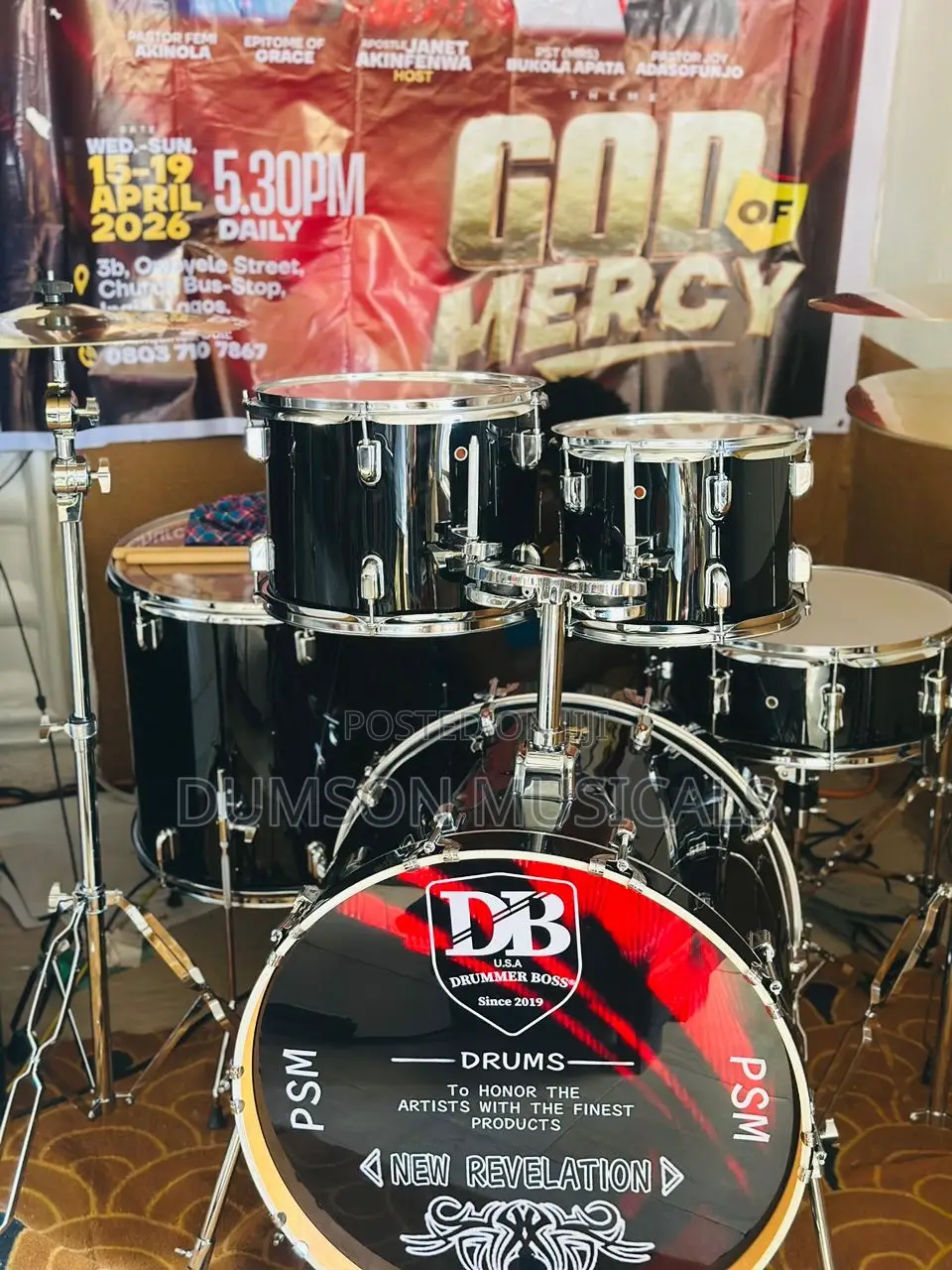 Db Drummer Boss New Ravalation 5 Set Drum
