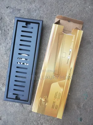 Floor Drain Black 30cm