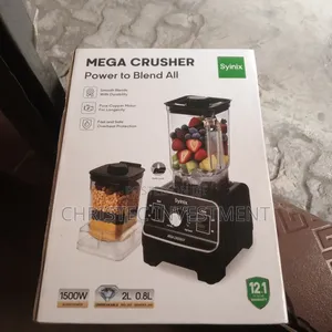Synix Mega Crusher 2in1 Blender Power To Blend All 1500watts