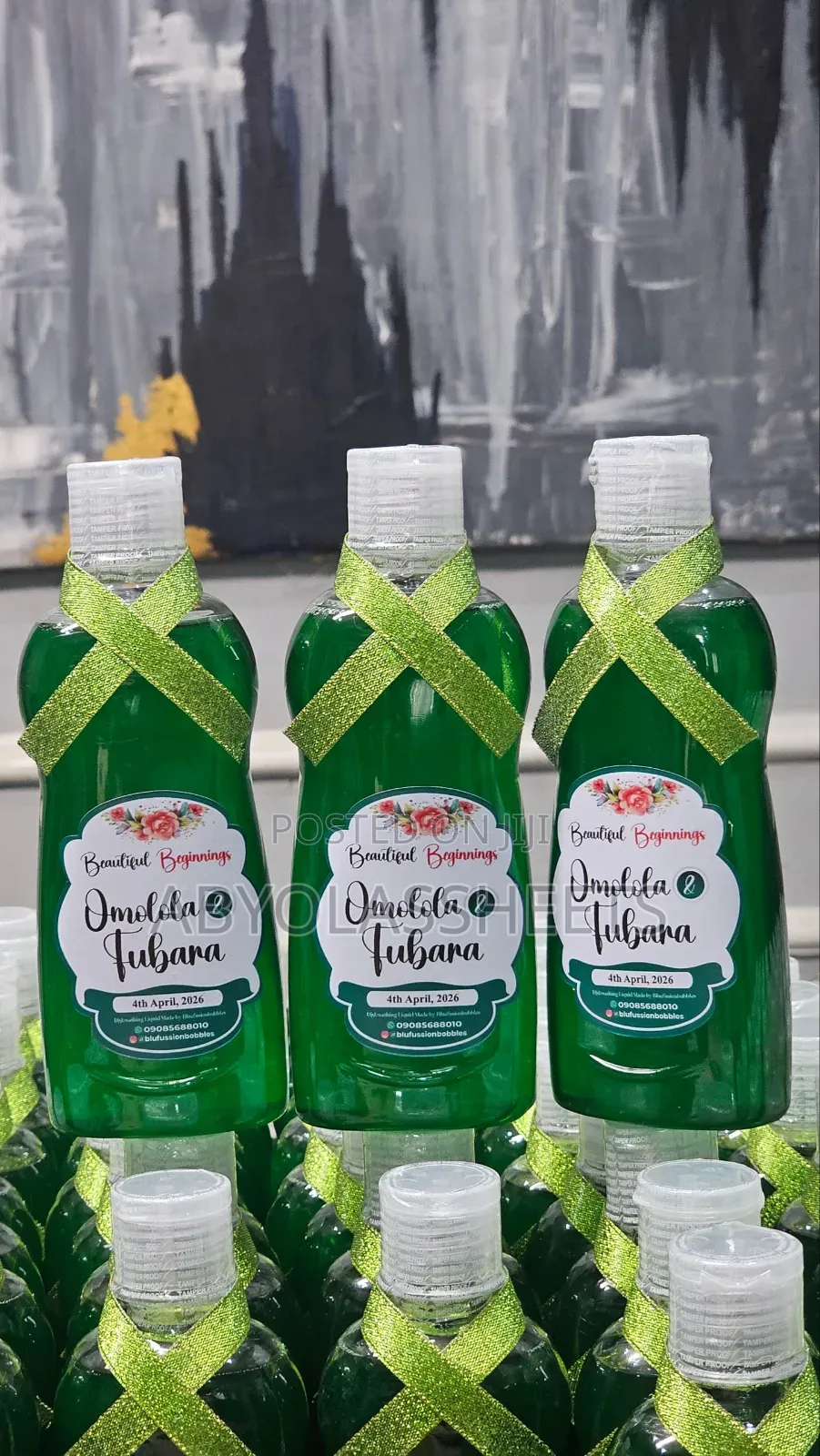 Liquid Soap Souvenirs