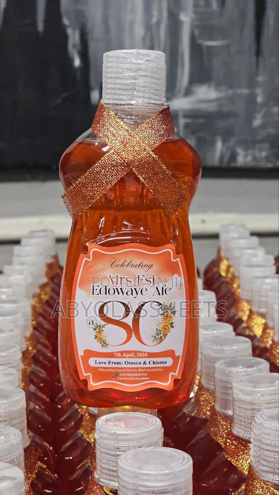 Liquid Soap Souvenirs