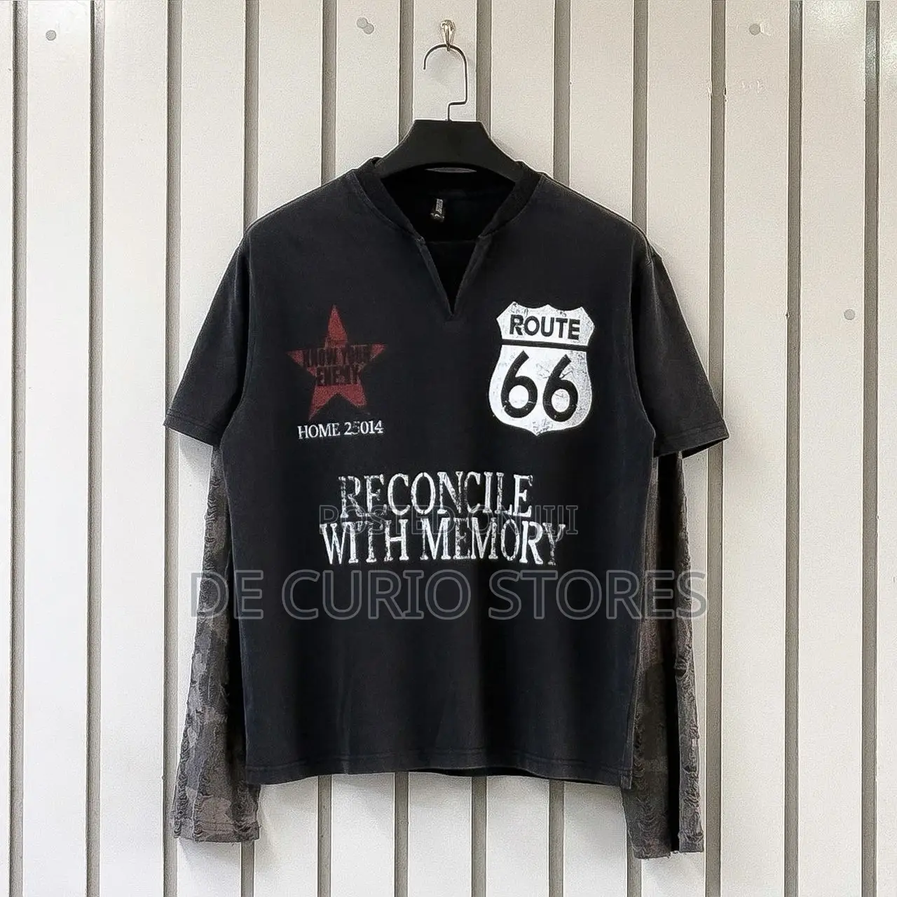 Route 66 Layered Longsleeve Tshirt