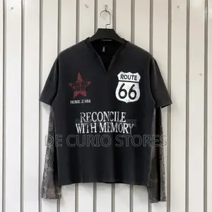 Route 66 Layered Longsleeve Tshirt