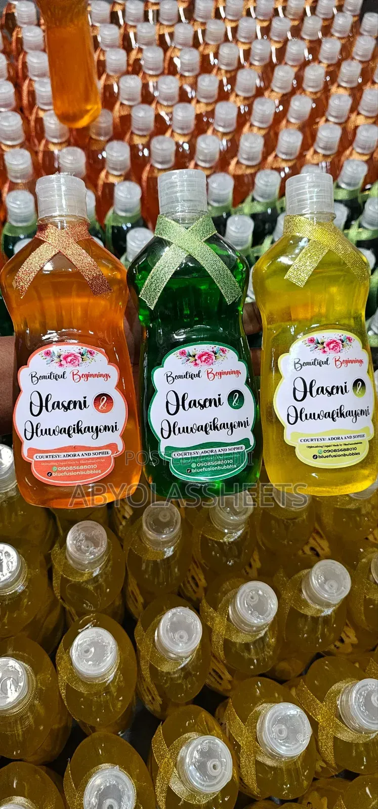 Liquid Soap Souvenirs