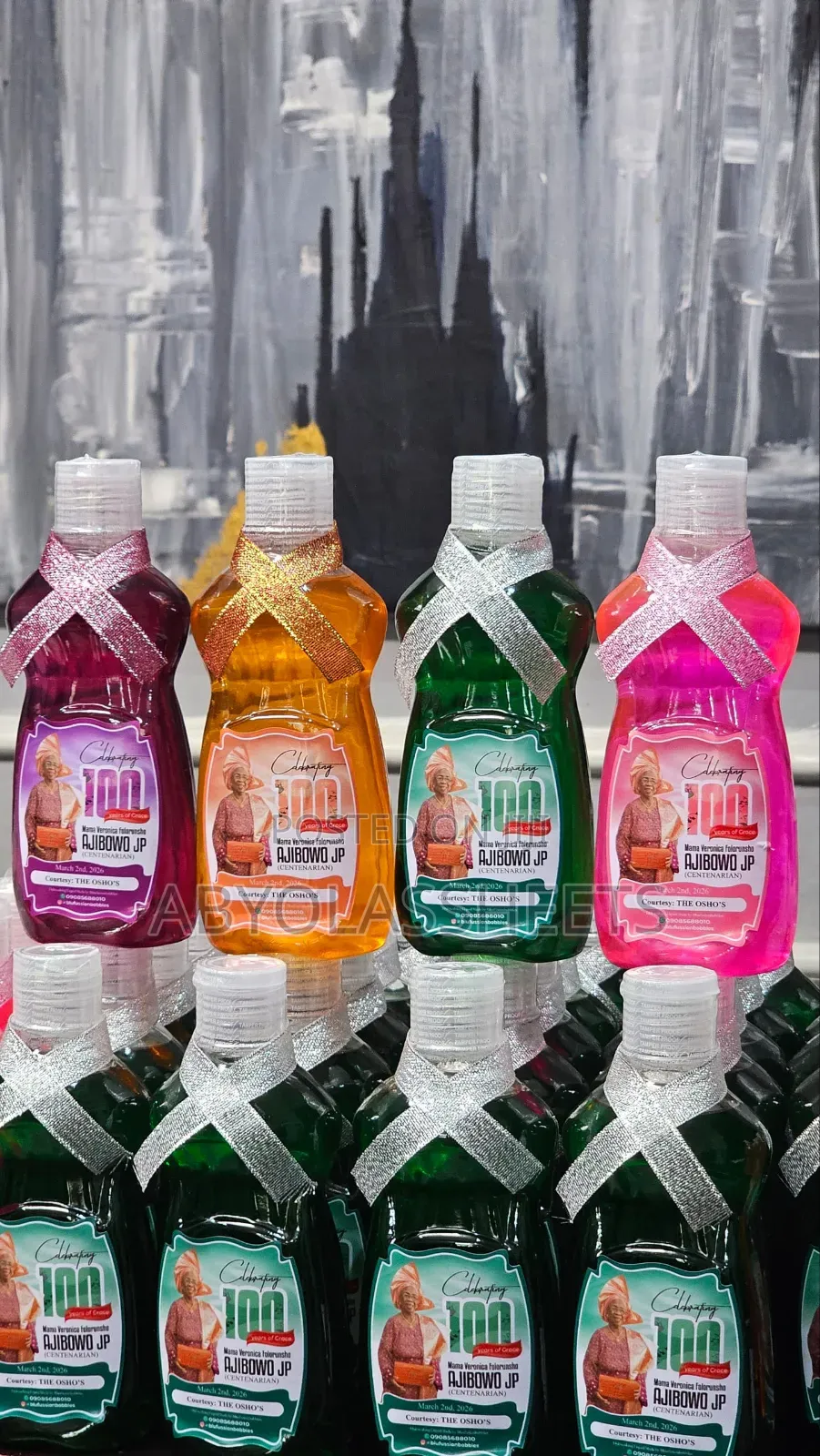 Liquid Soap Souvenirs