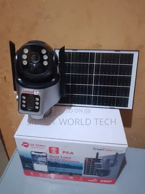 Dual Lens CCTV Camera Sim Card Enable