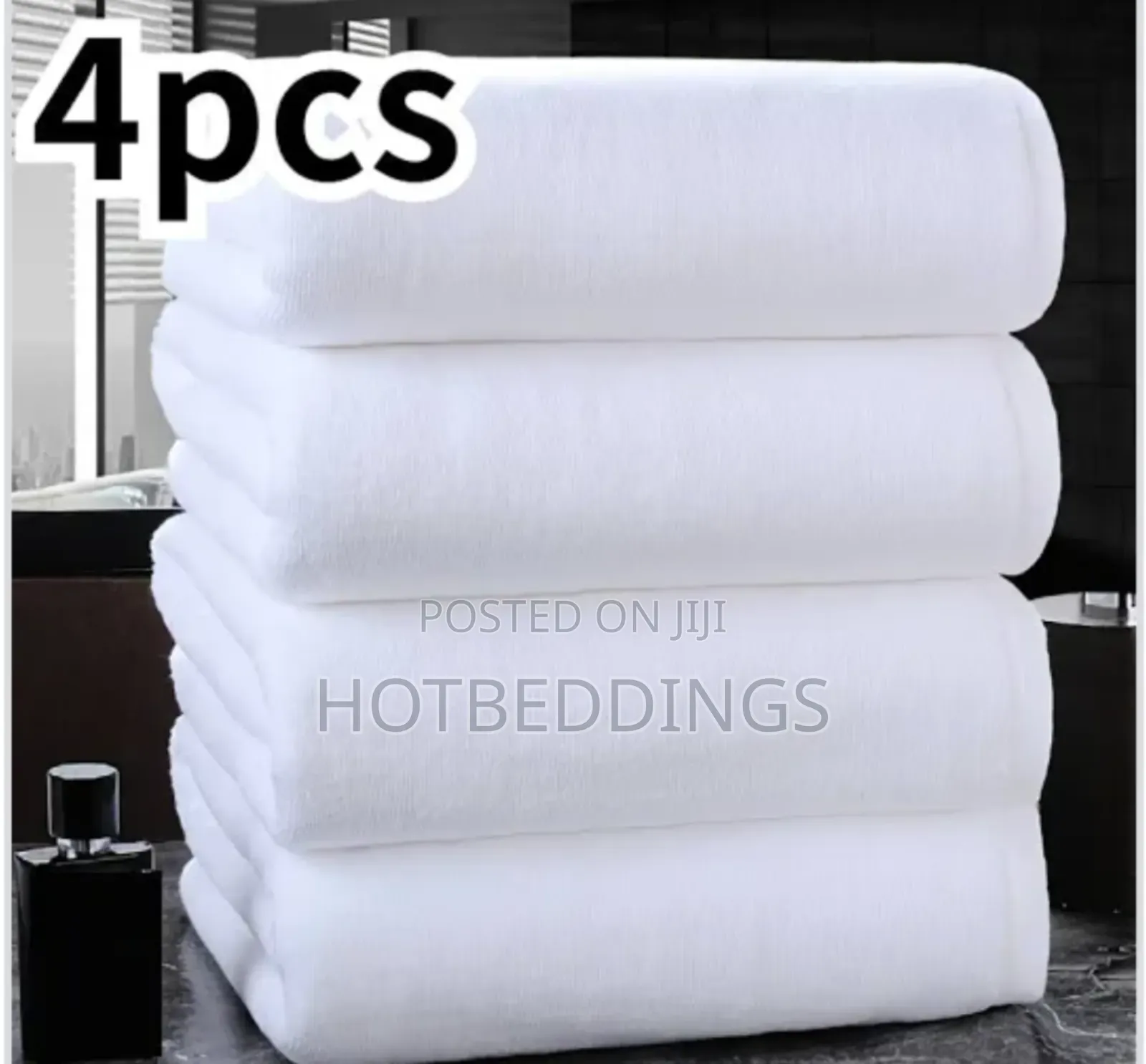 My Quality 4in1 White Towels