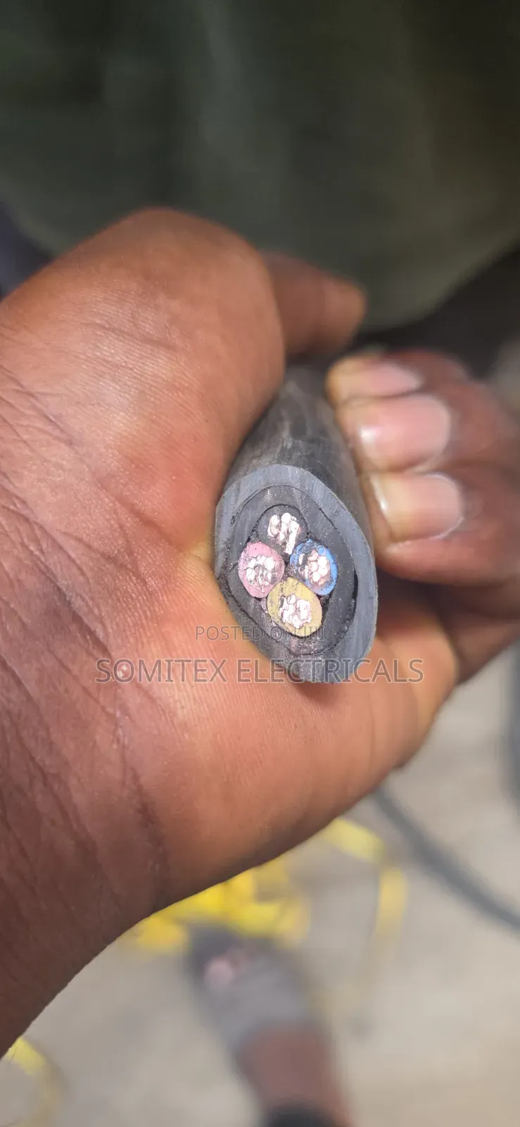 6mmx4core Non Amoured Cable