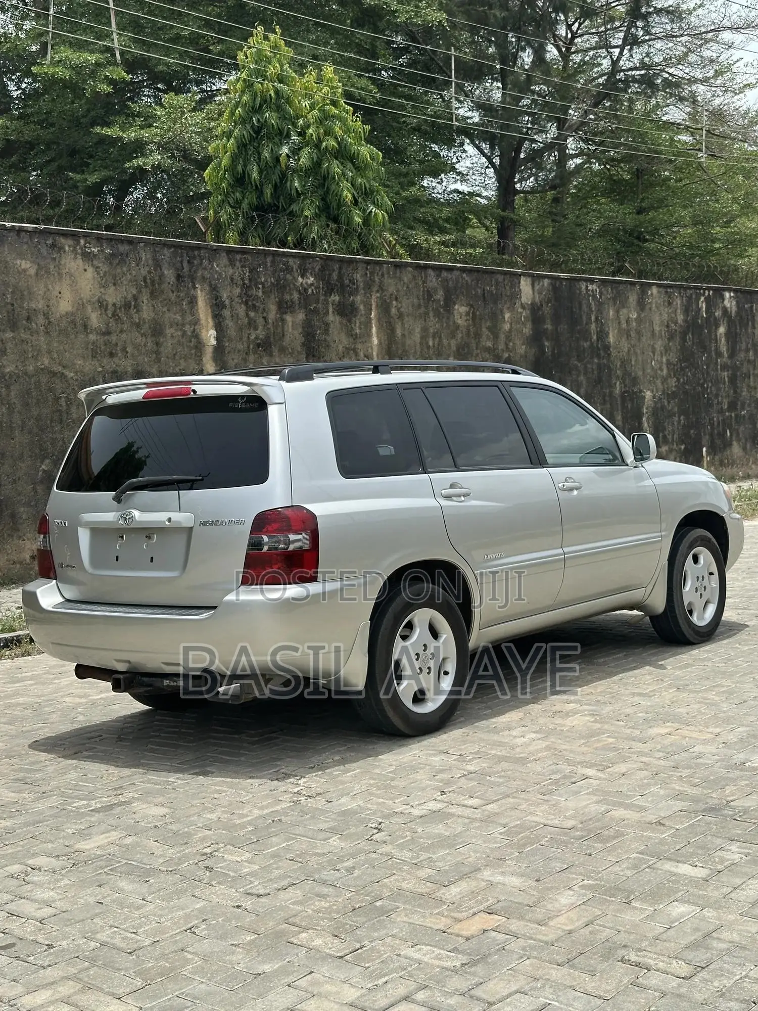 Toyota Highlander Limited V6 2007 Silver