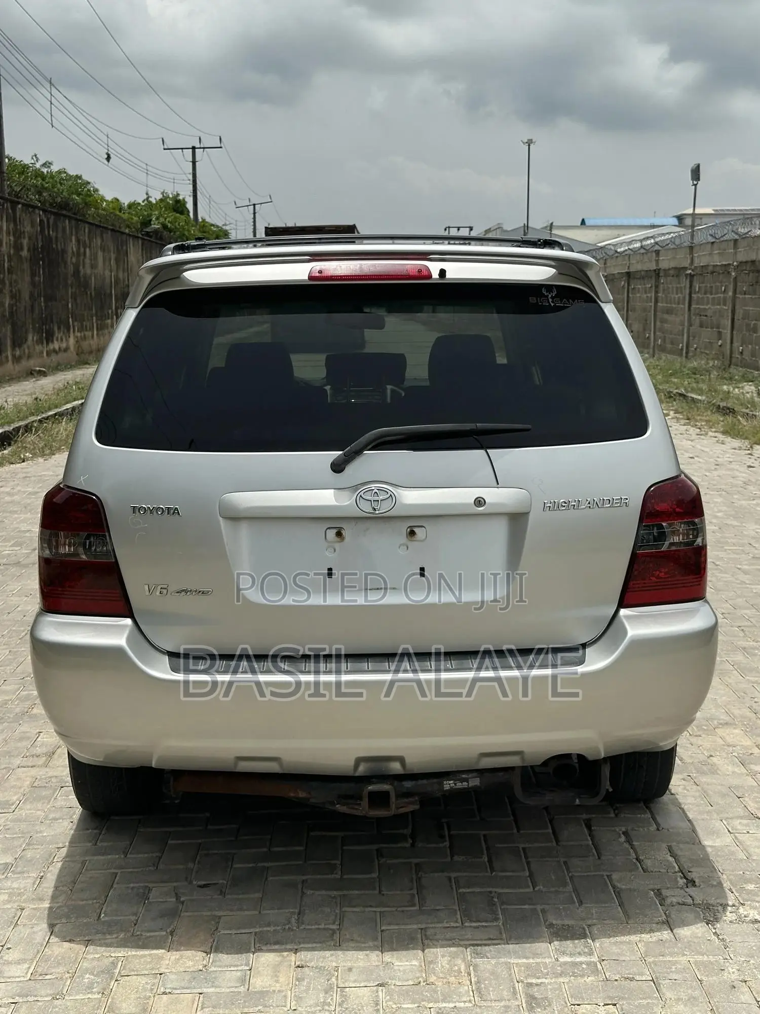 Toyota Highlander Limited V6 2007 Silver