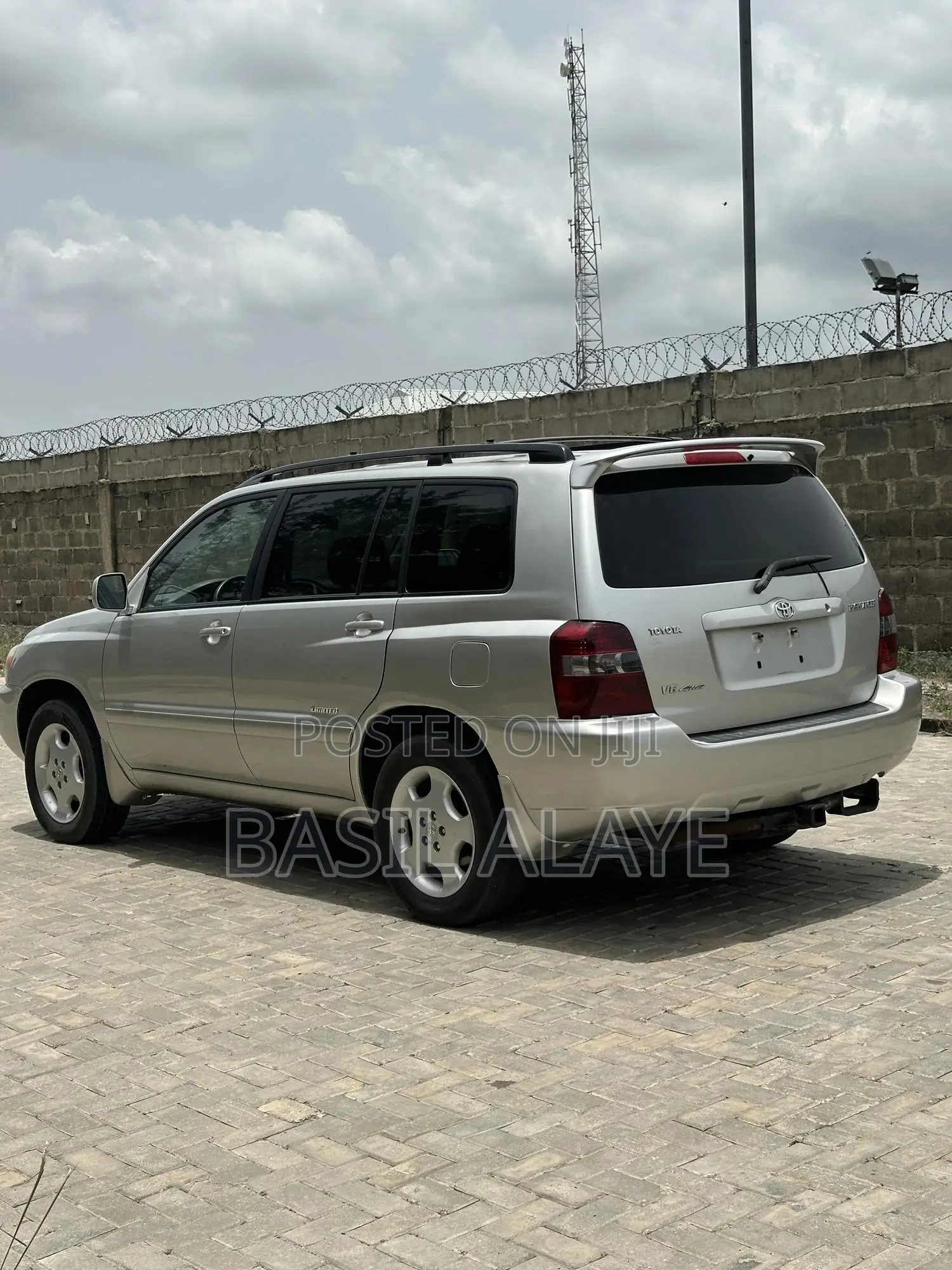 Toyota Highlander Limited V6 2007 Silver