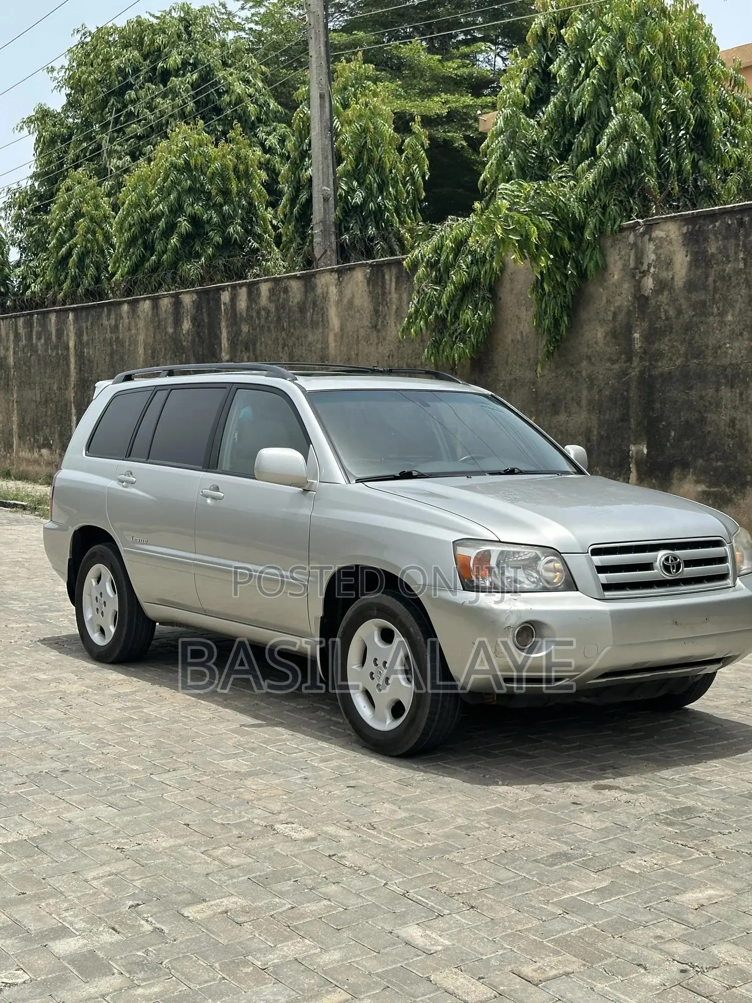 Toyota Highlander Limited V6 2007 Silver