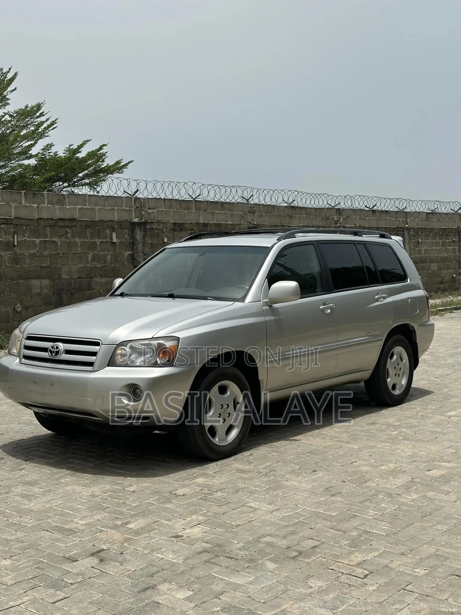 Toyota Highlander Limited V6 2007 Silver