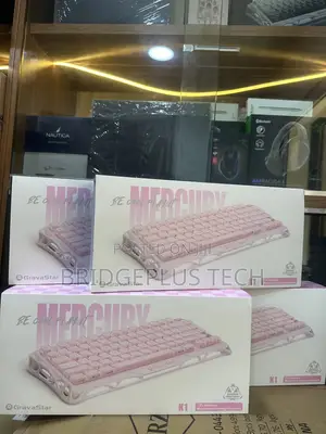 Gravastar Mercury 75% Pink Wireless Keyboard