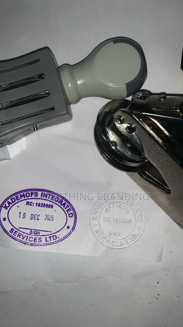Oval Dated Stamp Circle Seal Durable Pre-Inked for Business Use