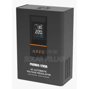 Apex 10kva Servo Wall Mount Voltage Stabilizer (100v-260v