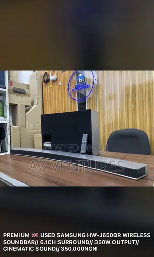 Samsung Hw-J650 48" Curved Hd Wireless Soundbar