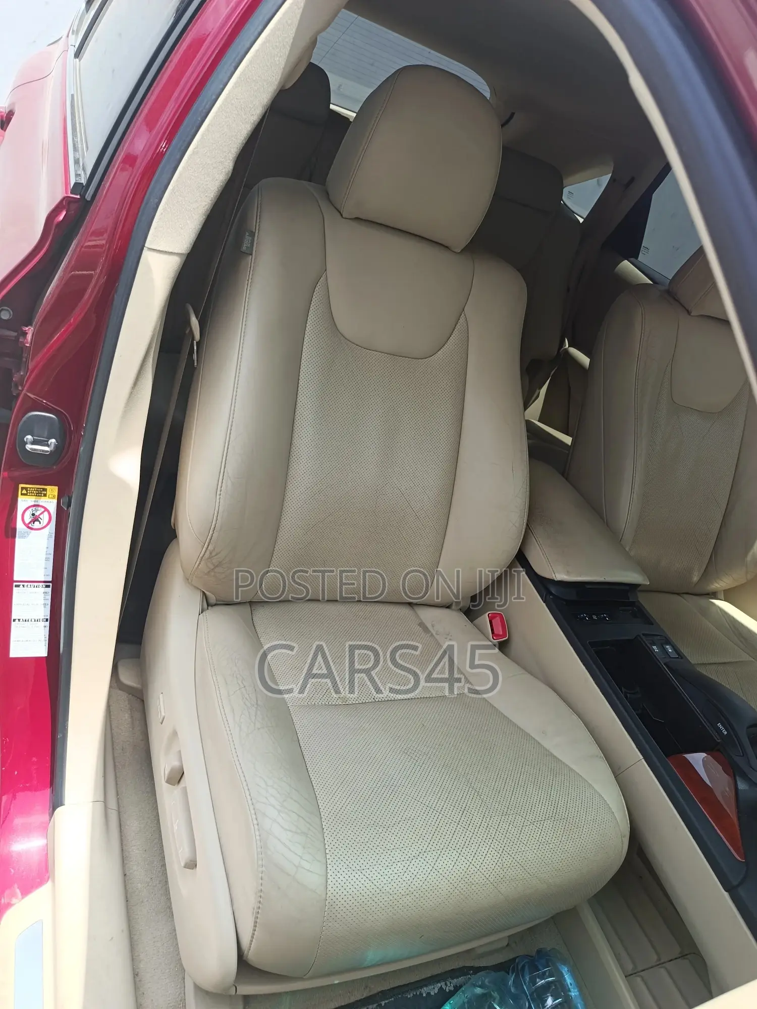 Lexus RX 2010 Red
