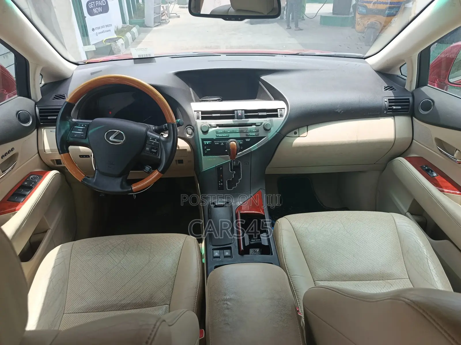 Lexus RX 2010 Red