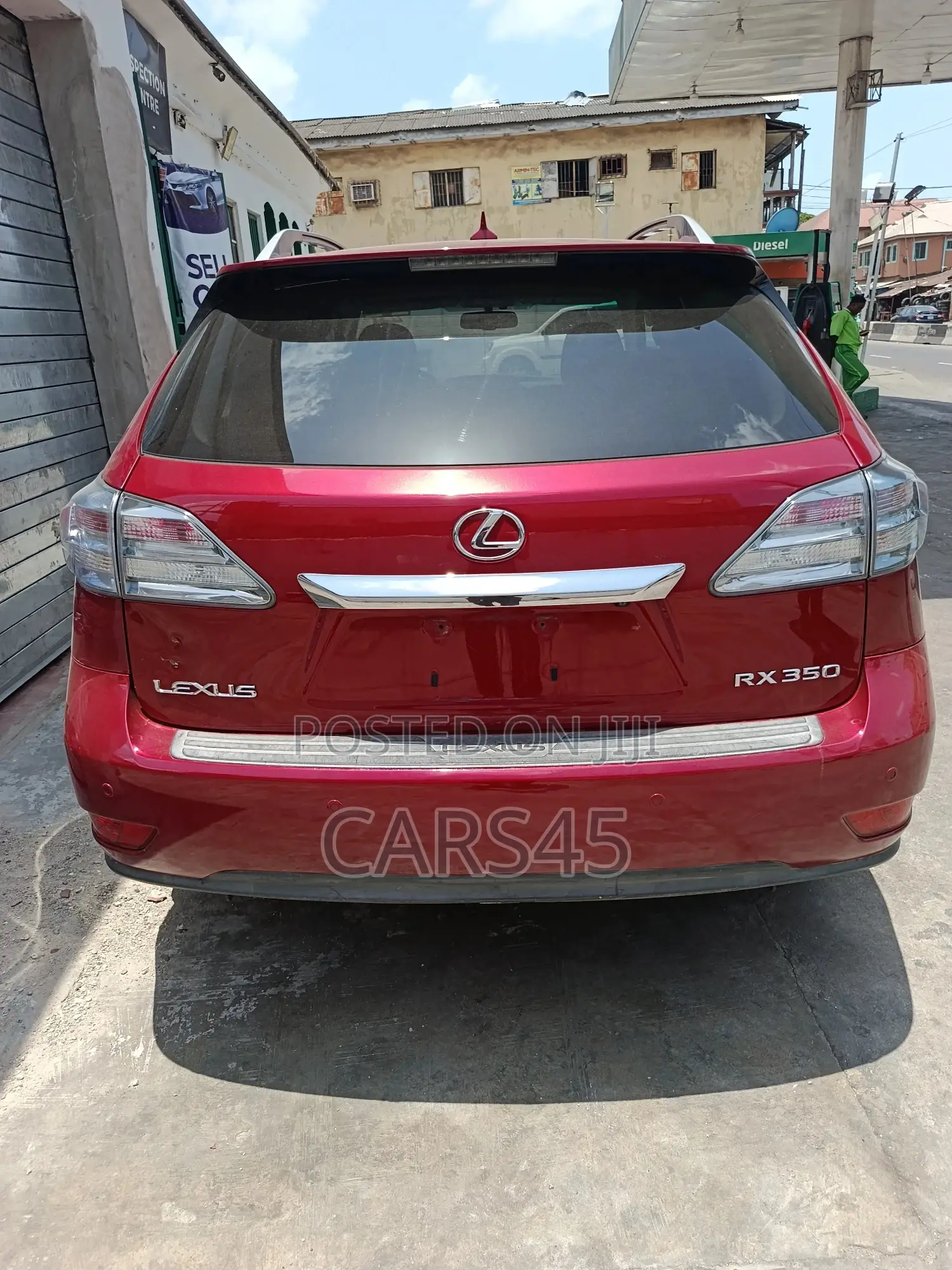 Lexus RX 2010 Red