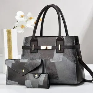 Quality Leather Stock 3in1 Handbag