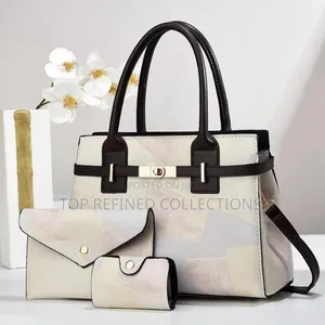 Quality Leather Stock 3in1 Handbag
