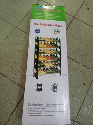 20 Pairs Stackable Shoe Rack