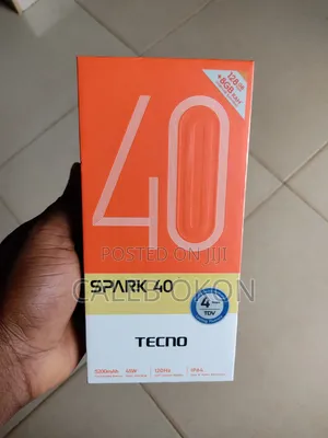 New Tecno Spark 40 128 GB Black