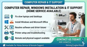 Computer Repair Windows Installation It Support (Home Service)