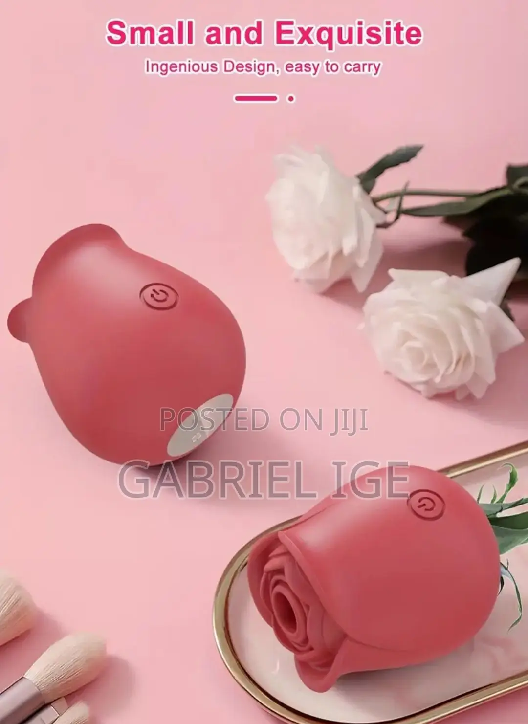 Rose Shaped Mini Massager