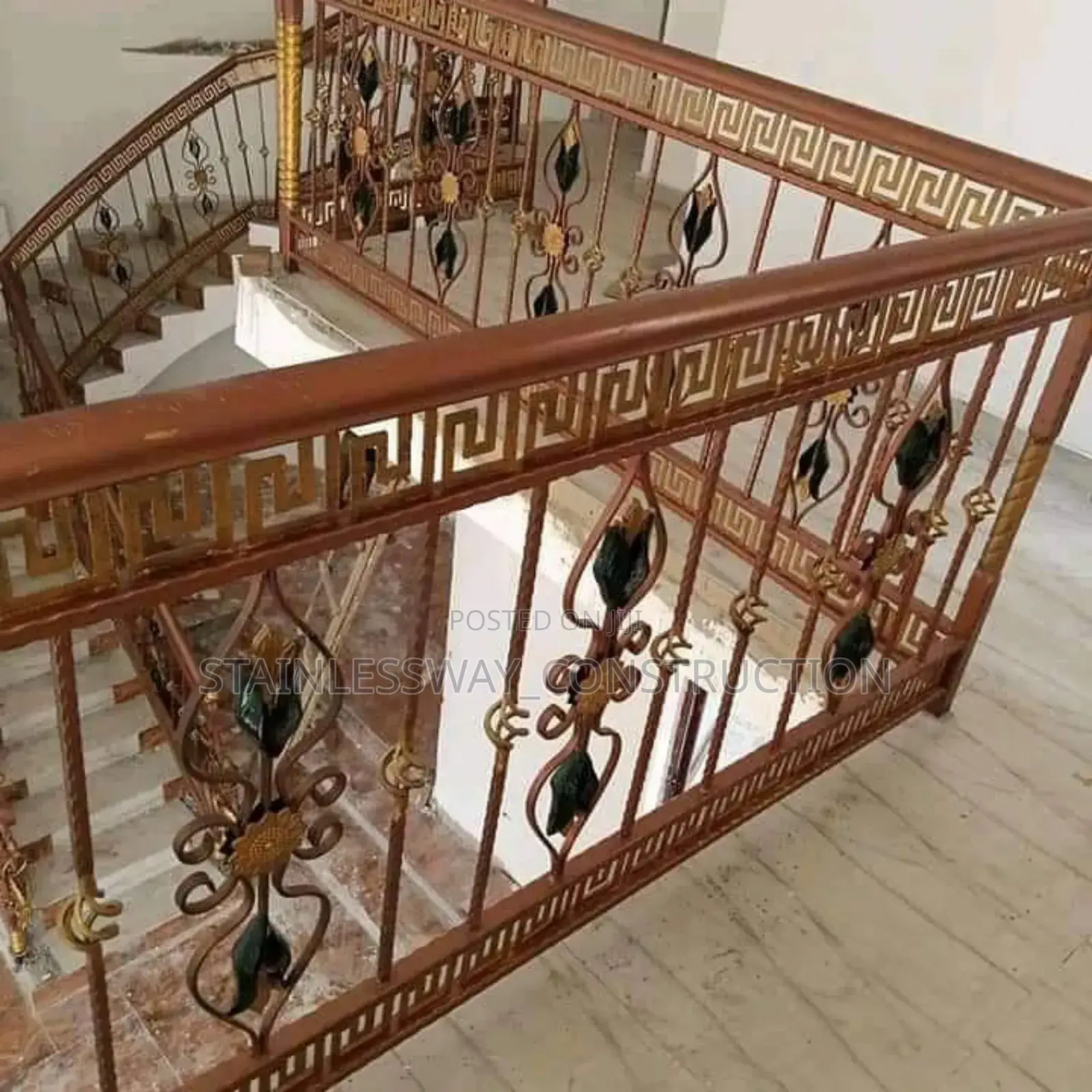 Wrought Iron Staircase/Balcony