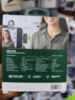 Green Lion Gm 92x Wireless Microphone