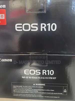 Canon With The Lens 18-45mm Stm