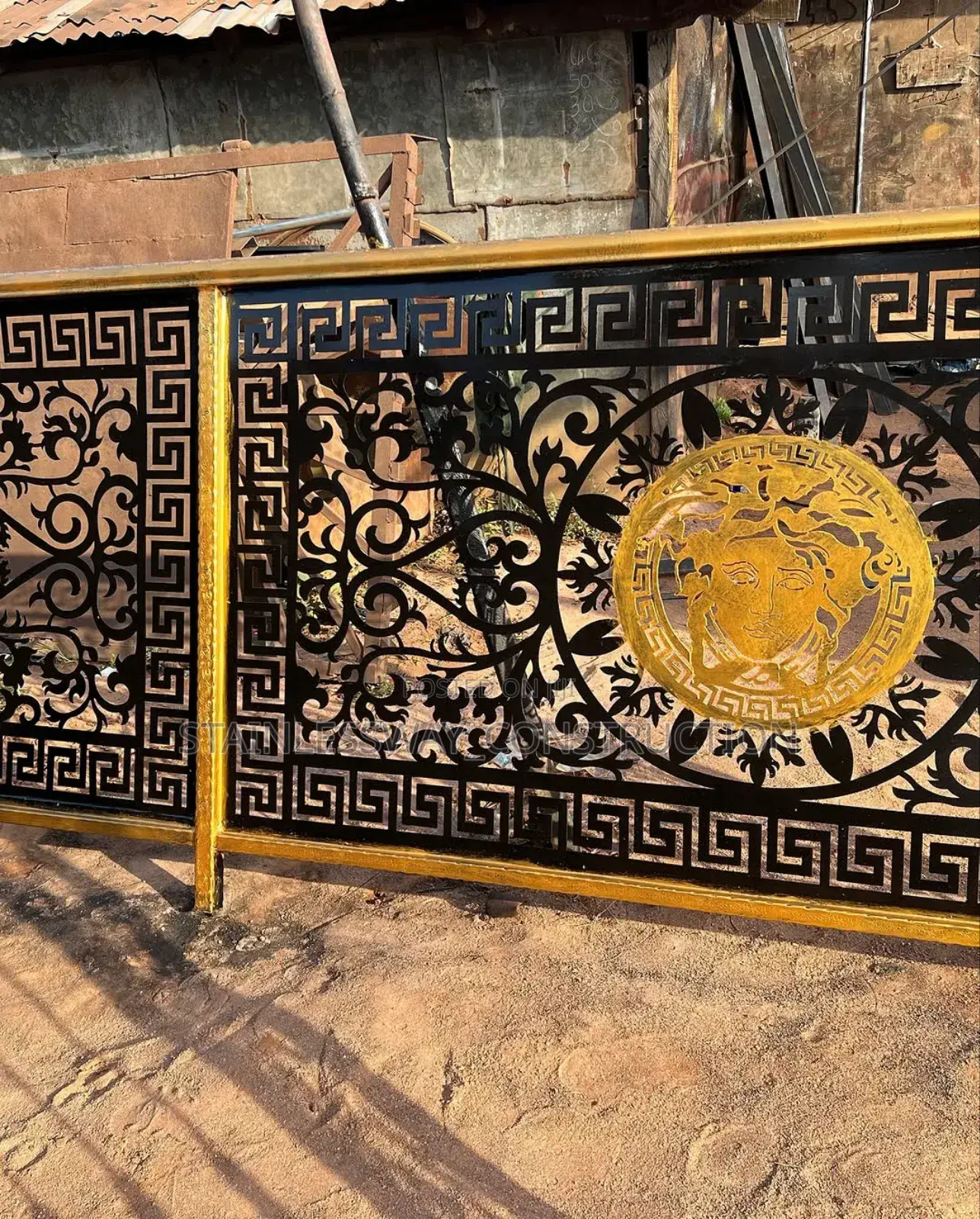 Lasercut Versace Rails