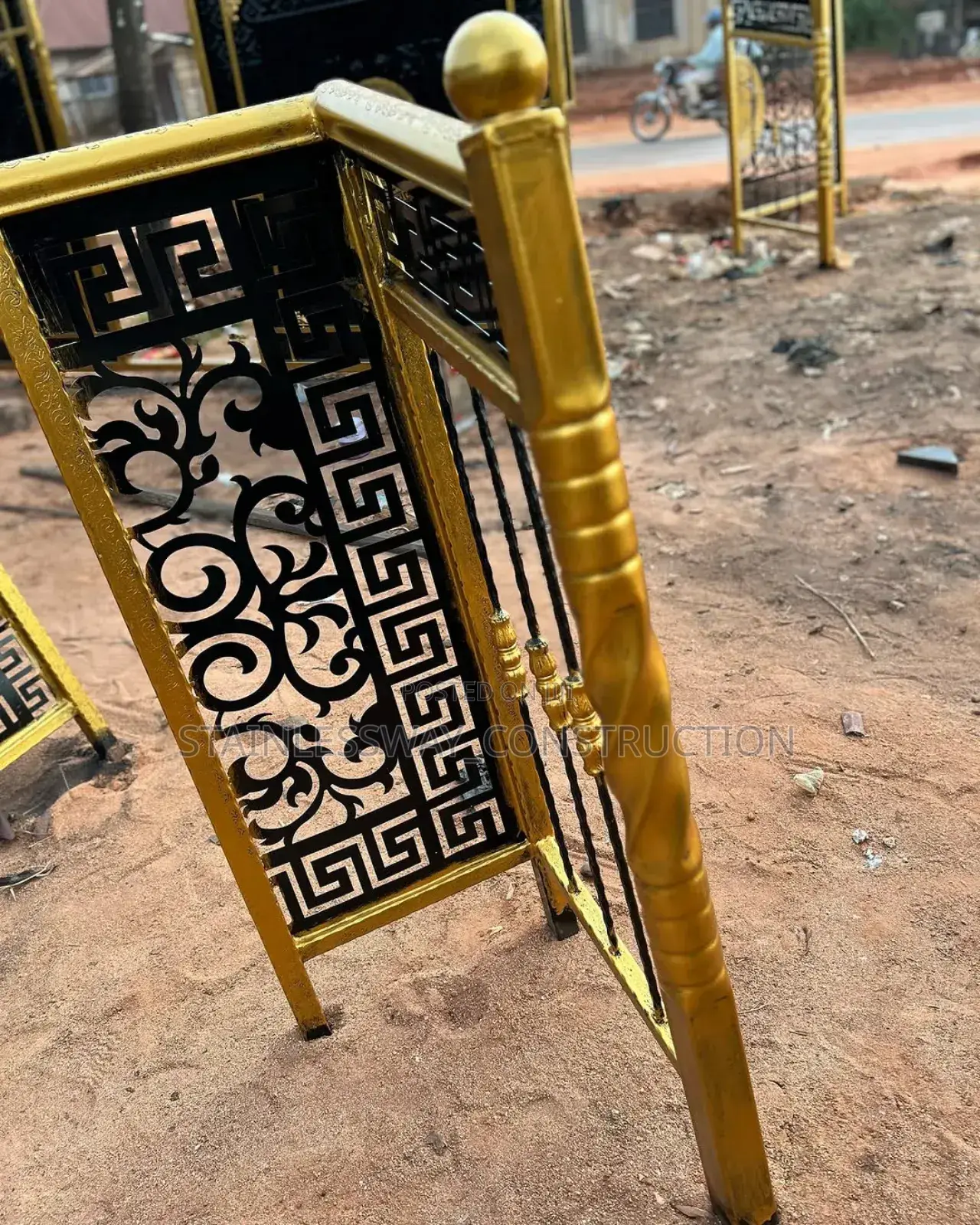 Lasercut Versace Rails