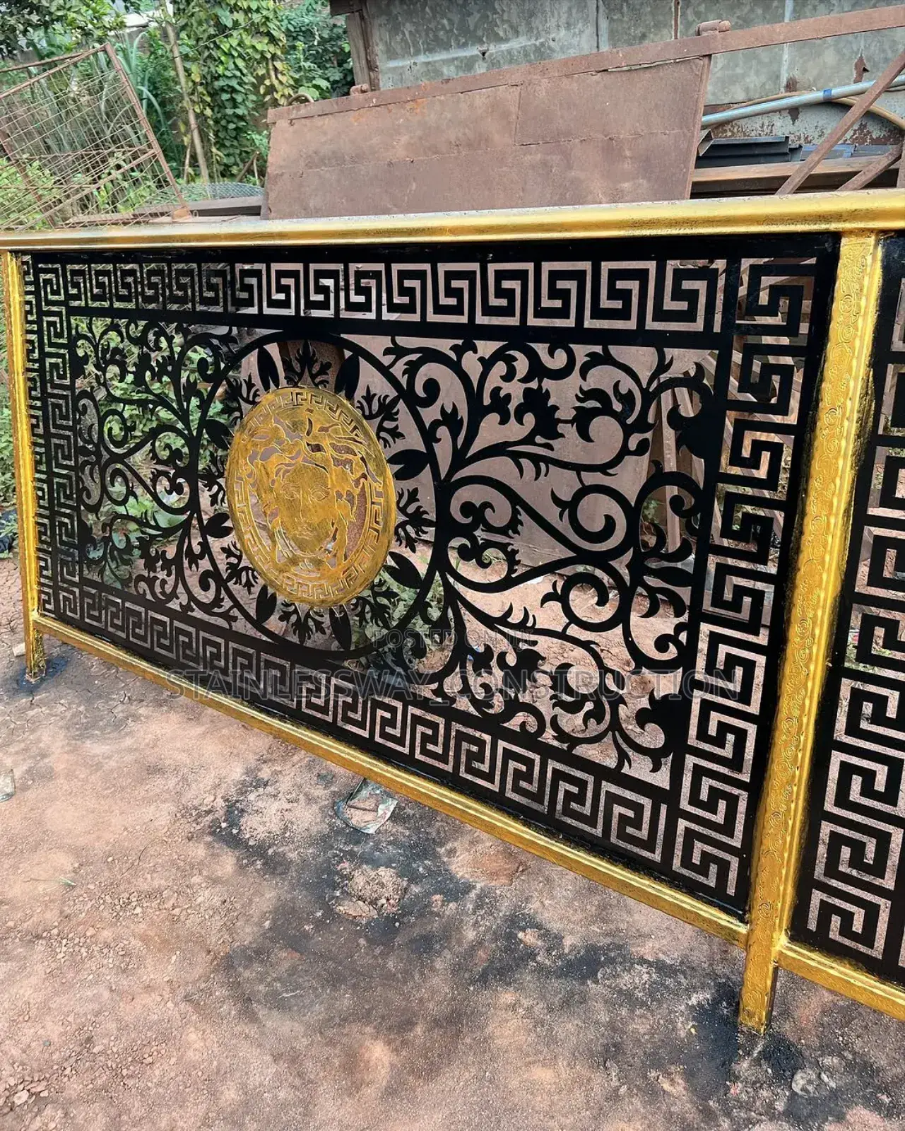 Lasercut Versace Rails