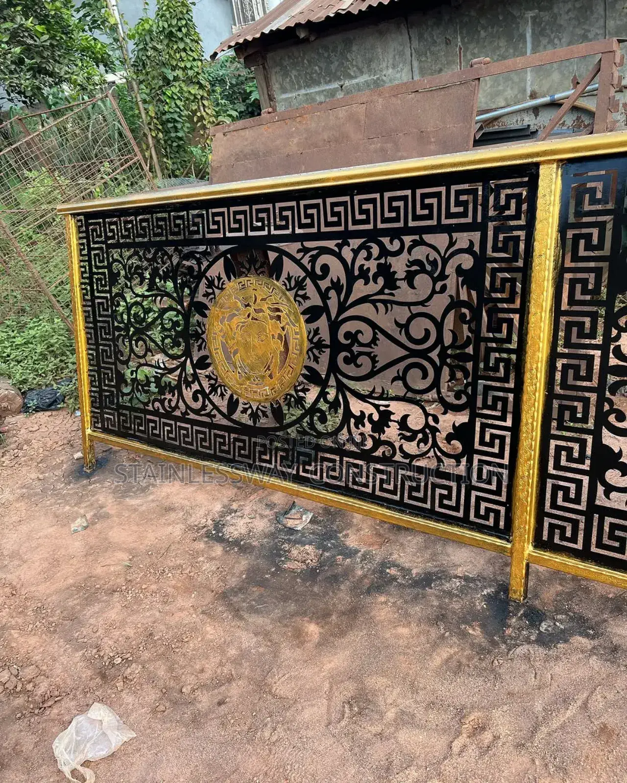 Lasercut Versace Rails