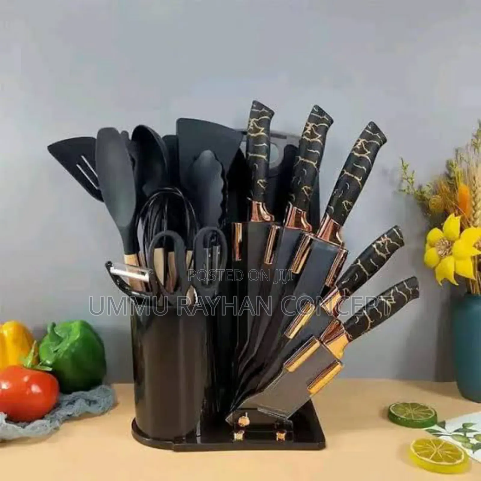 High Quality Full Silicone Cooking Set With Chopping Board