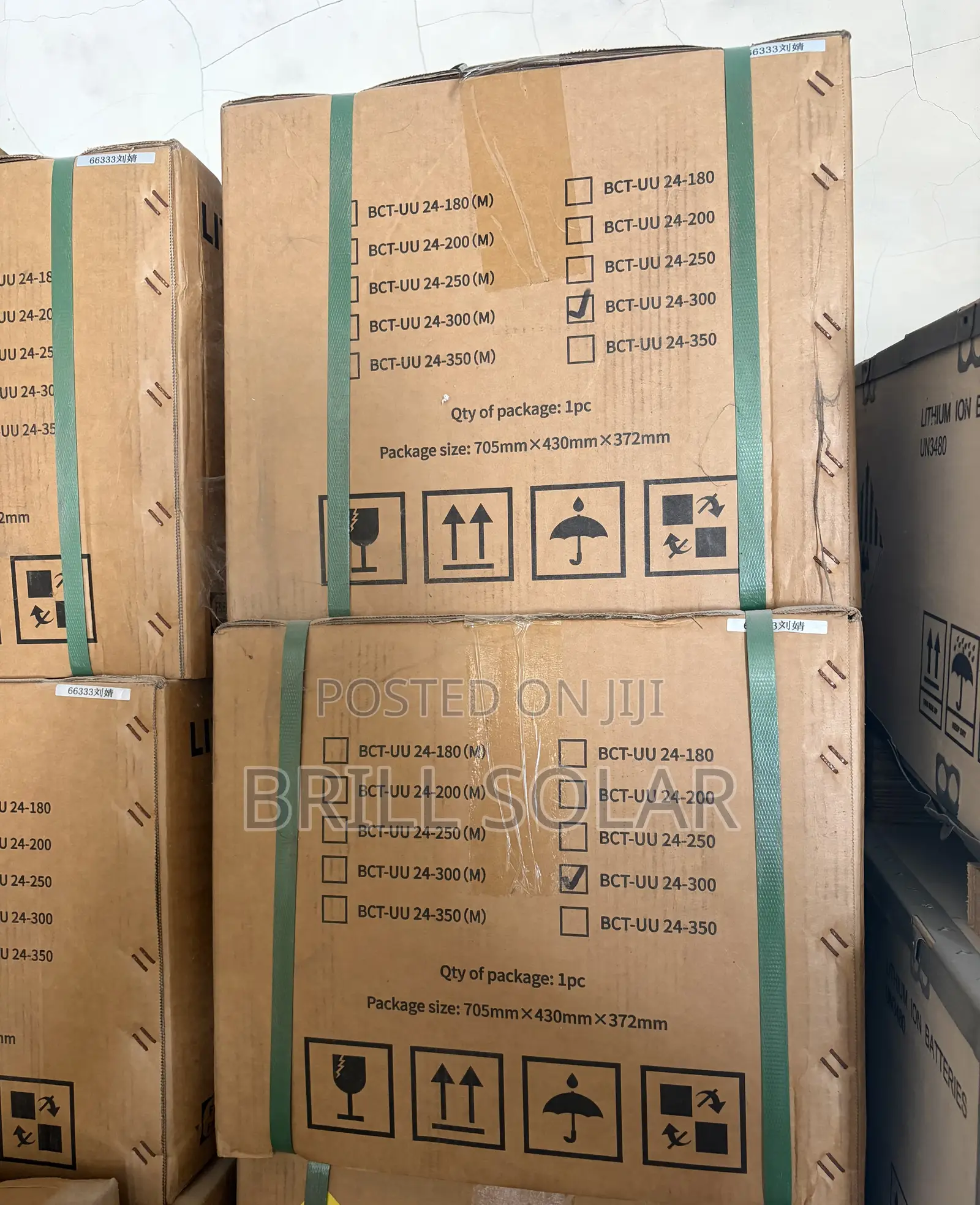 7.5kwh-25.6v Blue-Carbon Solar Lithium Battery