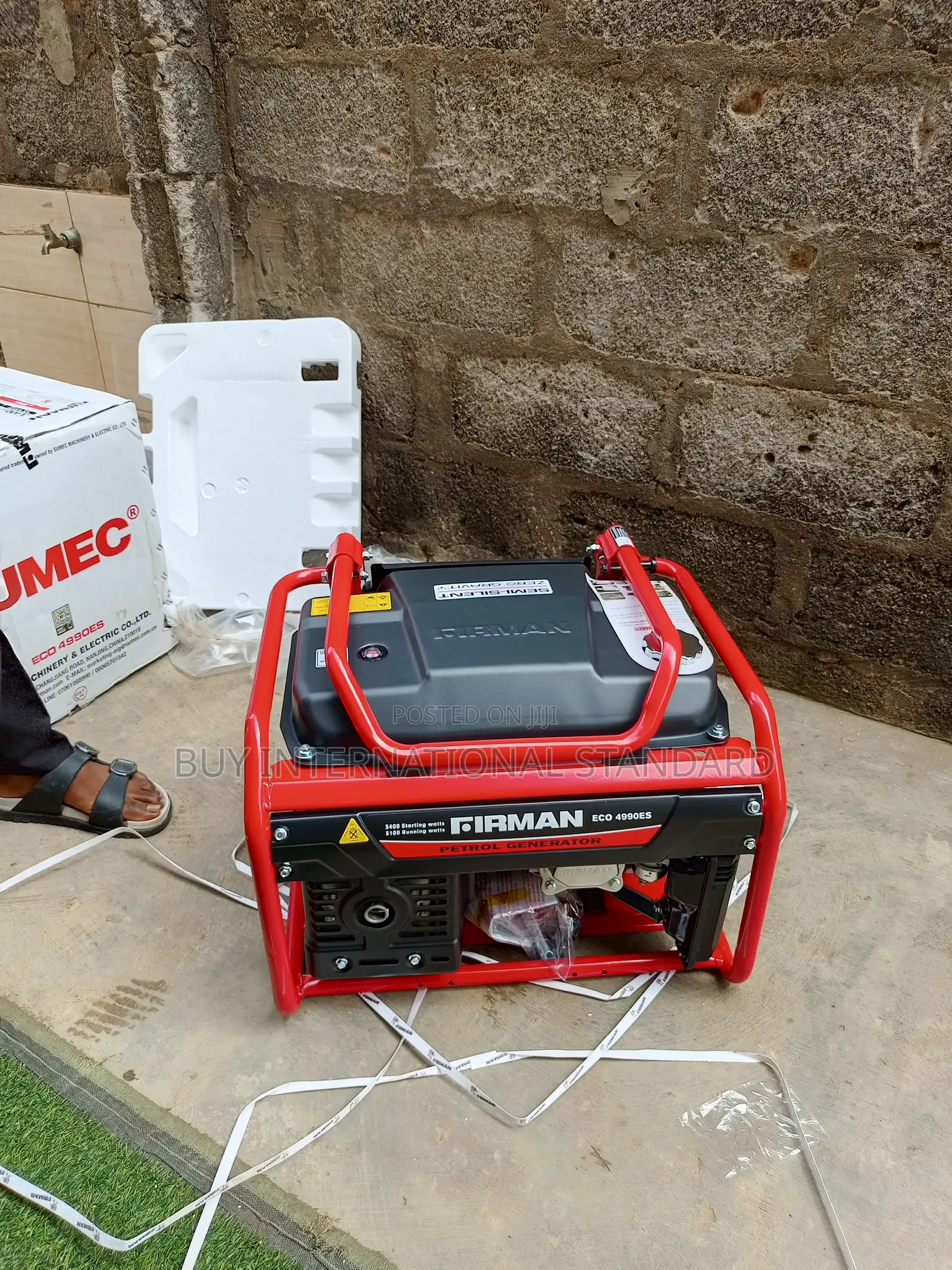 Firman Eco4990es 4990w Generator With Electric Start