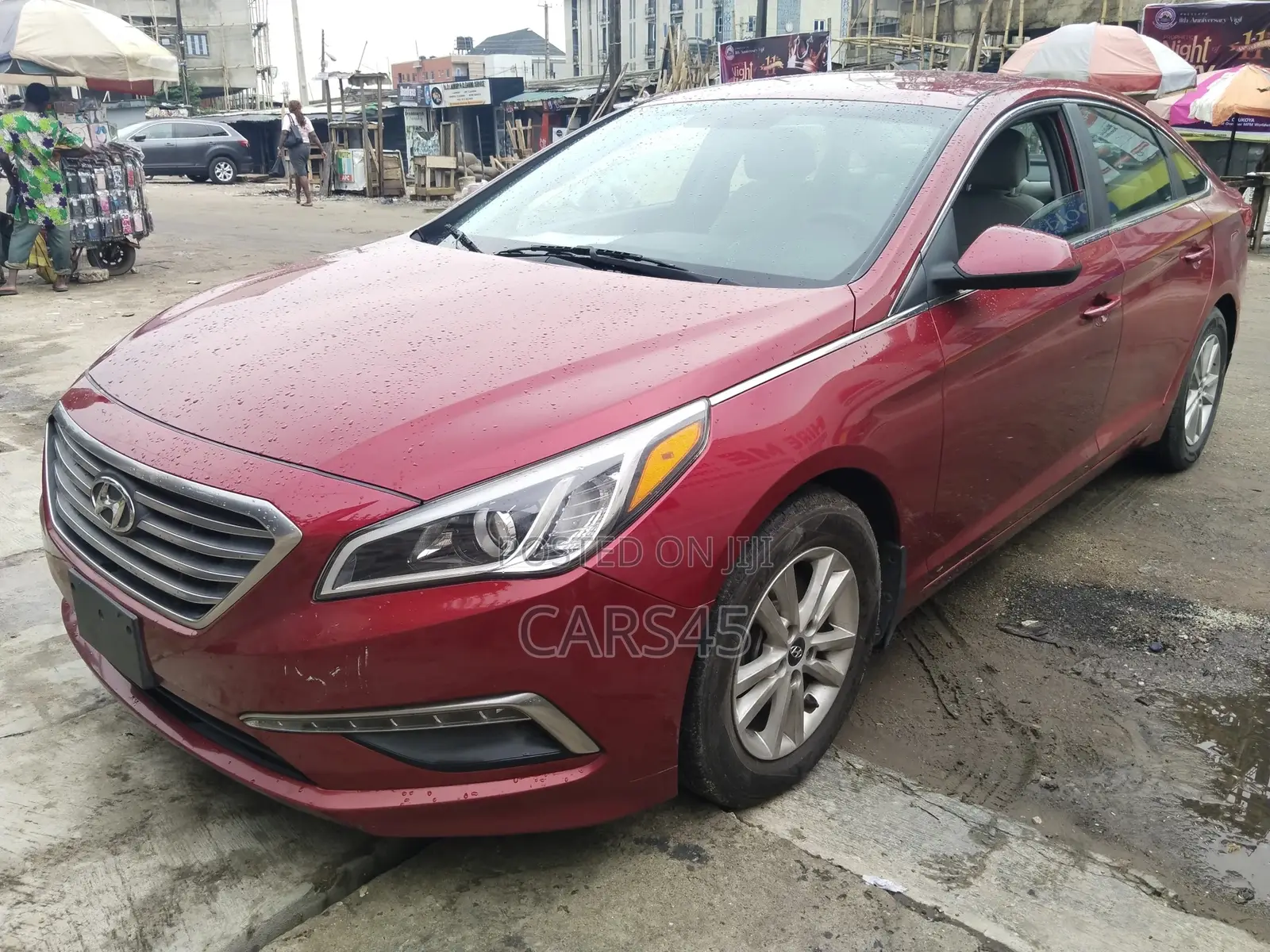 Hyundai Sonata 2015 Red