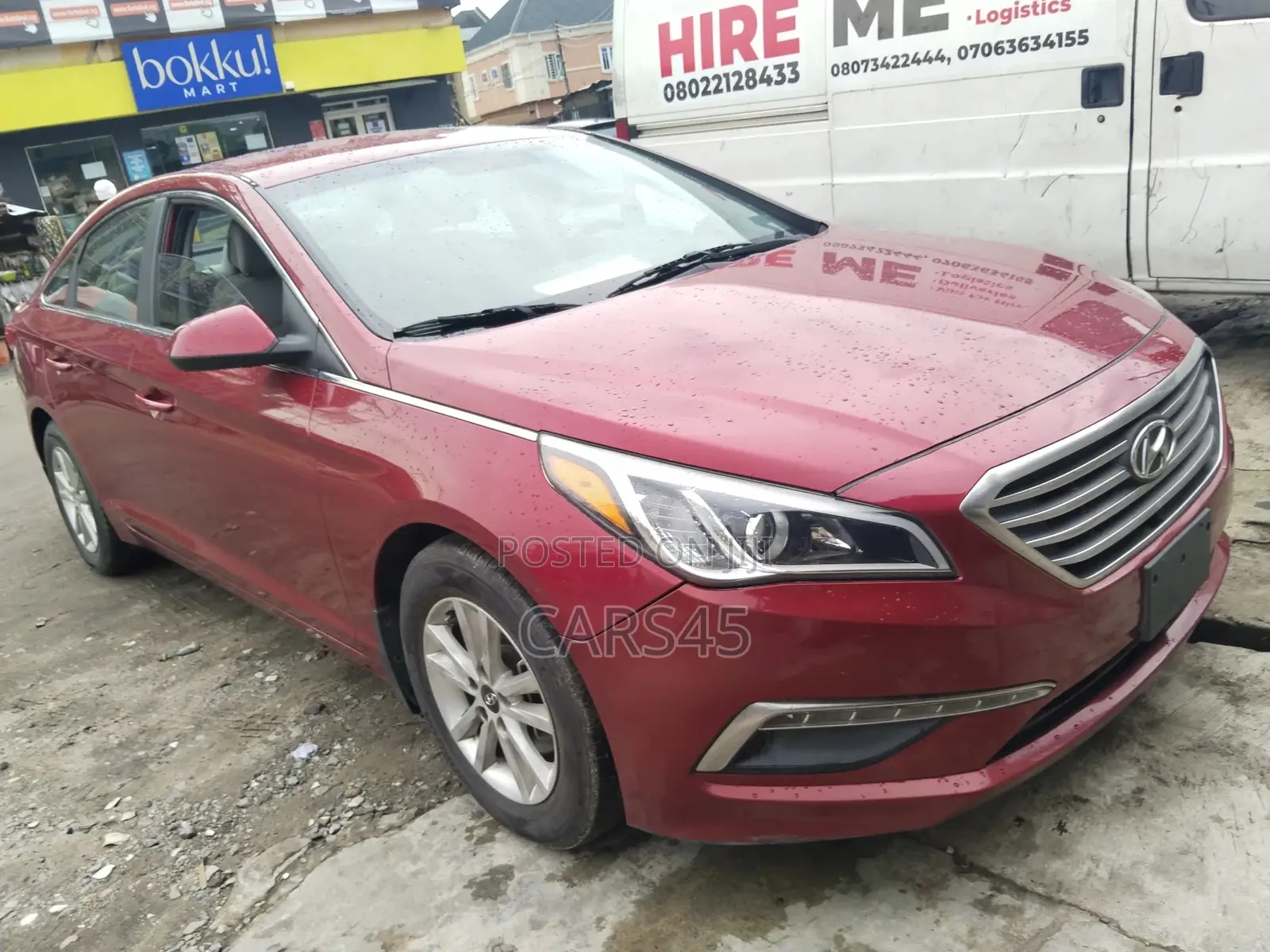 Hyundai Sonata 2015 Red