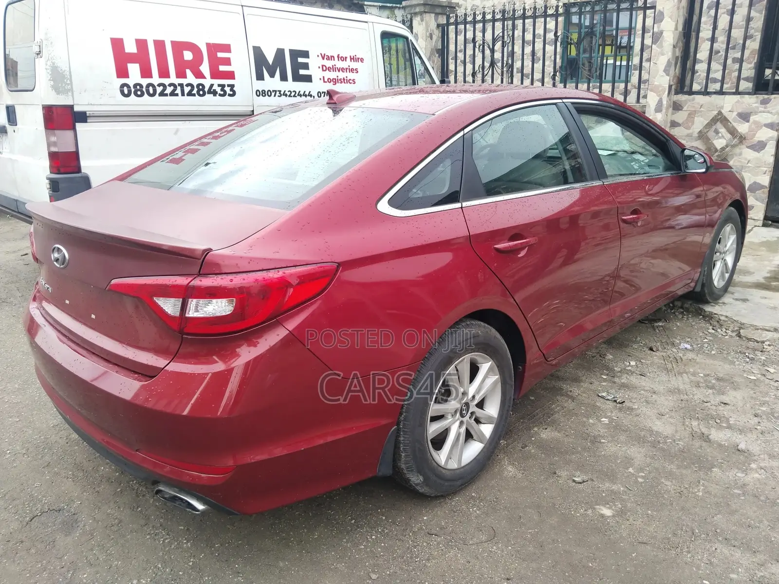 Hyundai Sonata 2015 Red