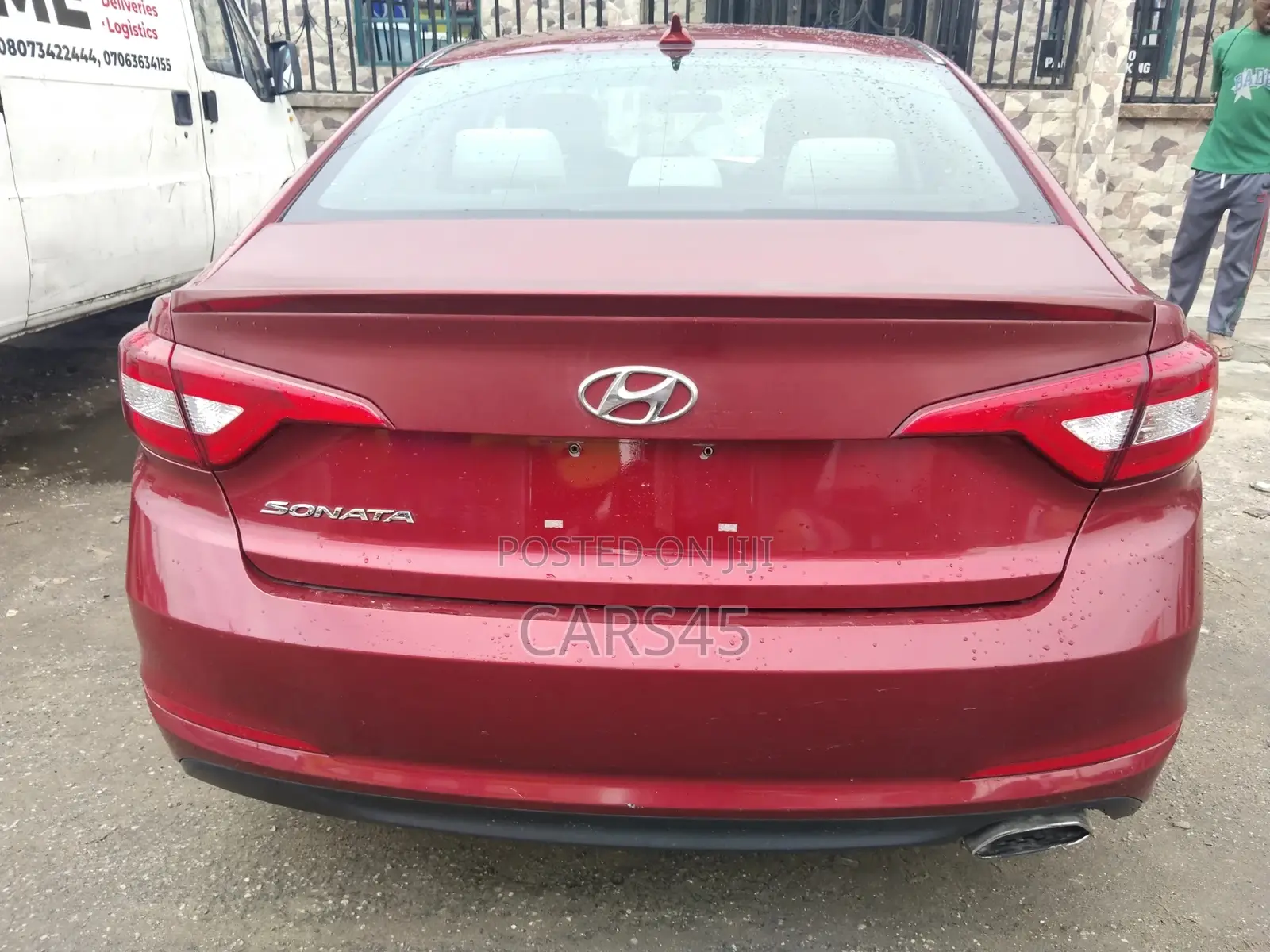 Hyundai Sonata 2015 Red