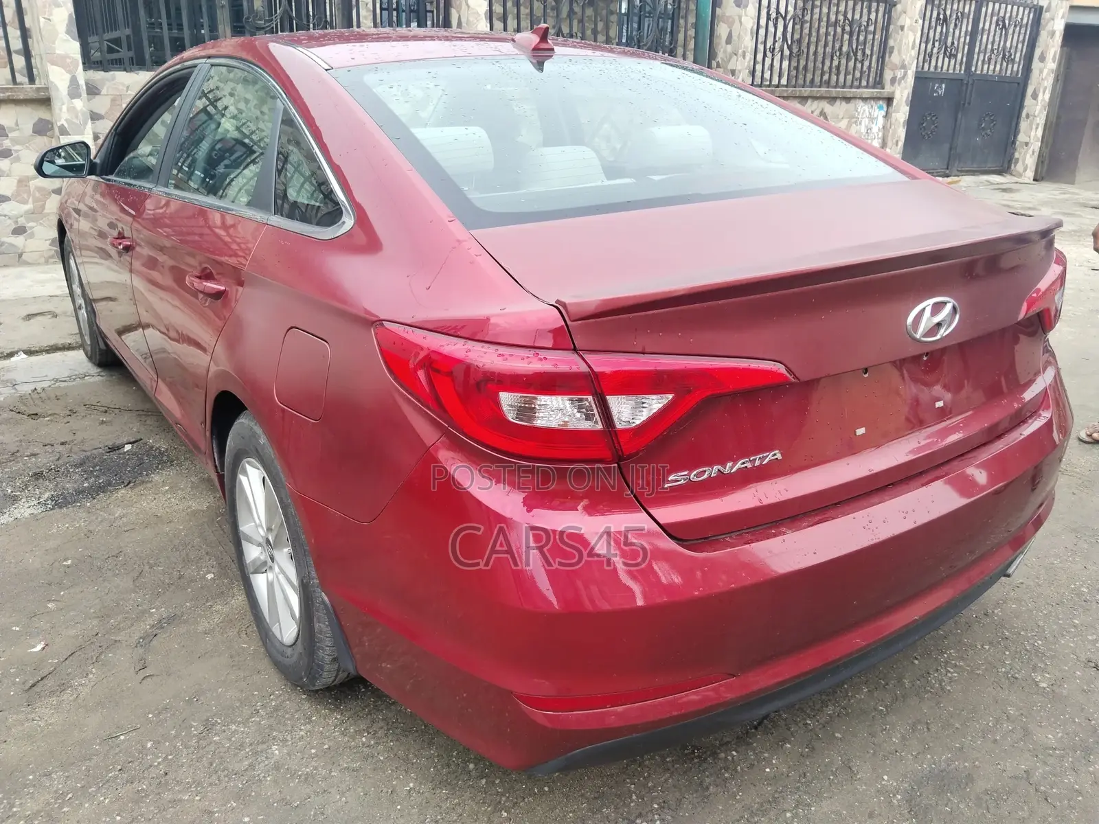 Hyundai Sonata 2015 Red