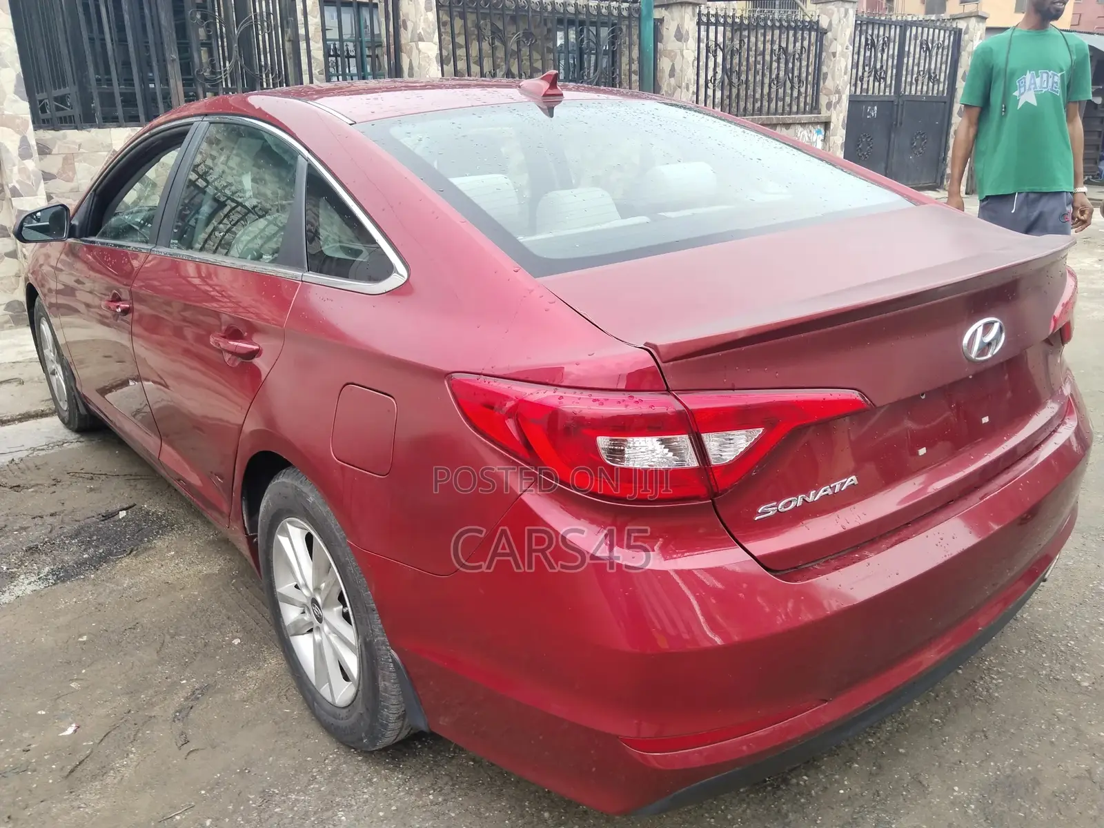 Hyundai Sonata 2015 Red