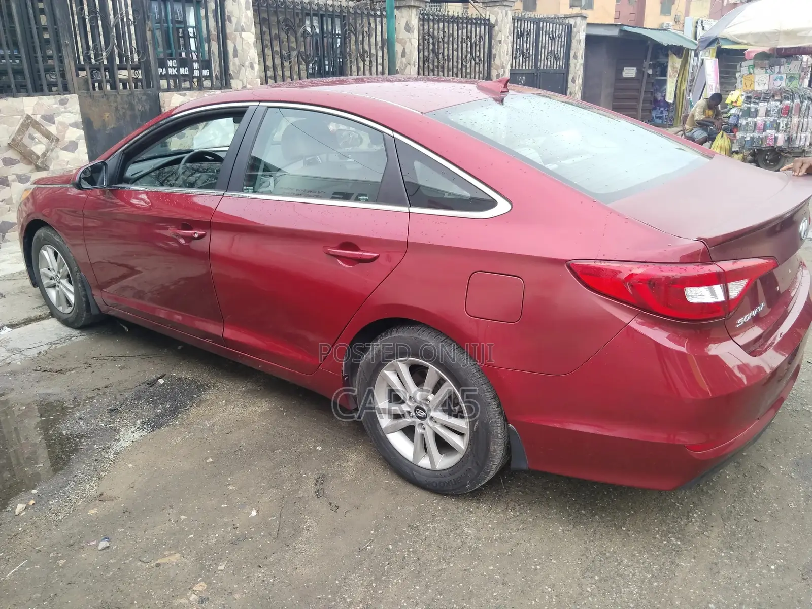 Hyundai Sonata 2015 Red