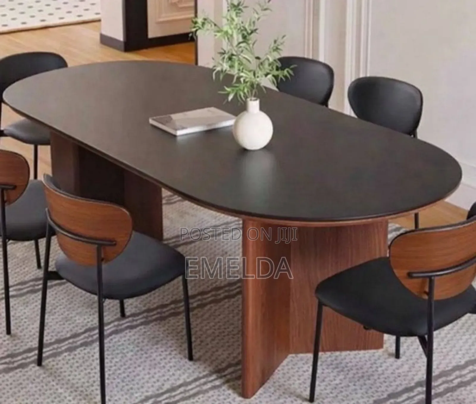 Agape Executive Marble Table With 6 Chairs Available